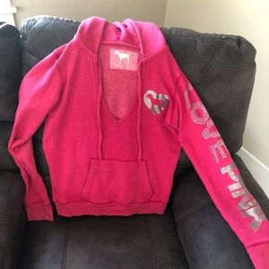 Victoria Secret pink hoodie